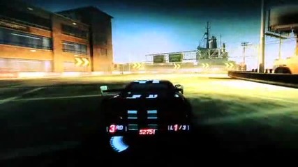 Consumer Electronics Show 2010: Splitsecond - Wreckage Gameplay (cam) 