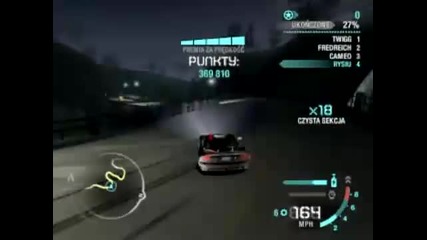 Nfs Carbon Drift Gold Valley Run - 21, 995, 380 Drifting Points 