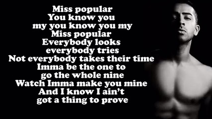Jay Sean - 07 Miss popular (lyrics On Screen) Album Neon 2013