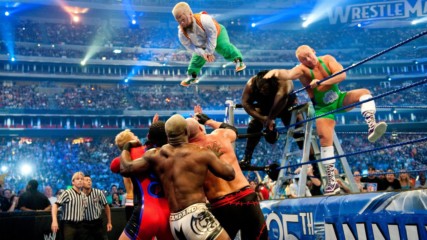 The 25th Anniversary of WrestleMania Money in the Bank Ladder Match: WrestleMania XXV (Full Match - WWE Network Exclusiv