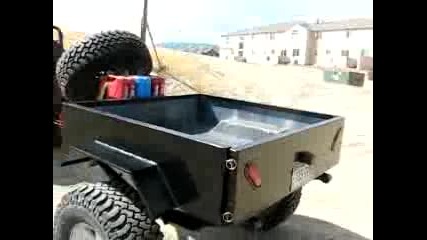 King sized 4x4 off - road trailer #1 Finished Product 
