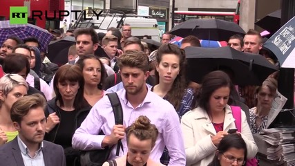 Tube strike wreaks havoc on commuters in London