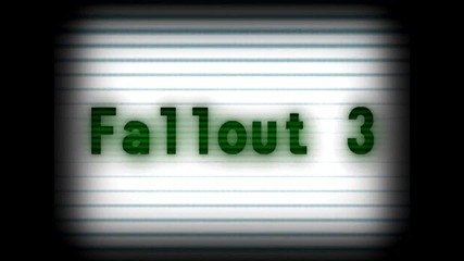 Fallout 3 Intro