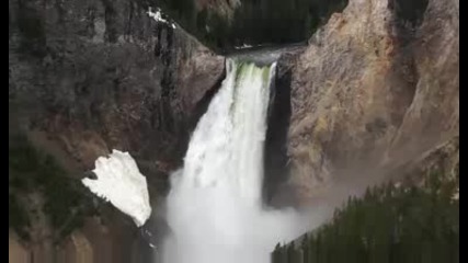 *изумитело* Красотата на Yellowstone, Водопад в Hd видео!