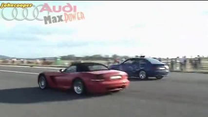 Dodge Viper Srt10 vs Audi S2