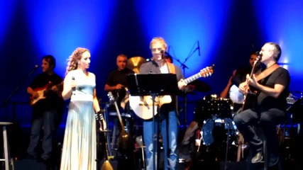 Noa And Giorgos Dalaras At The Sultans Pool Open Theater Jerusalem