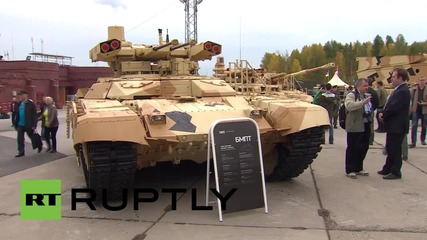 Russia: Terminator-2 tank support combat vehicle goes on display at RAE-2015