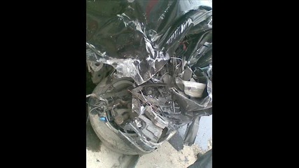Mercedes crash 170 - 200km/h
