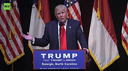 Trump Slams 'Crooked Clinton' Over Email Scandal at Raleigh Rally