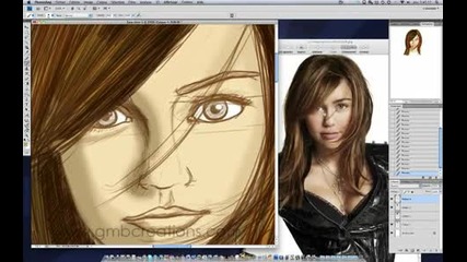 Speed Painting Miley Cyrus