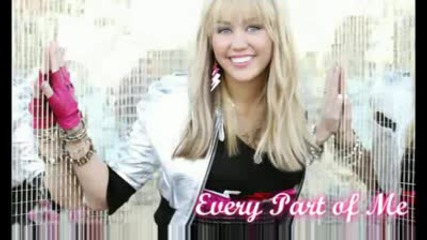 Hannah Montana - Every Part Of Me ( Live)