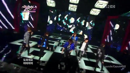 (hd) Exo-k - Mama (goodbye stage) ~ Music Bank (15.06.2012)