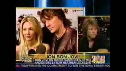 Jon Bon Jovi Interview One On One Showbiz Tonight June 21, 2007 