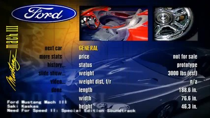 Need For Speed 2 Soundtrack Ford Mustang Mach 3