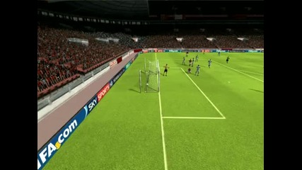 Fifa10 Goal ! Dzeko`