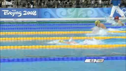 Leisel Jones донесе злато за Австралия в плуването - Олимпийски игри Пекин 2008