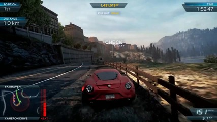 Need For Speed Most Wanted 2012 - Alfa Romeo 4 C Concept - Arch Enemies