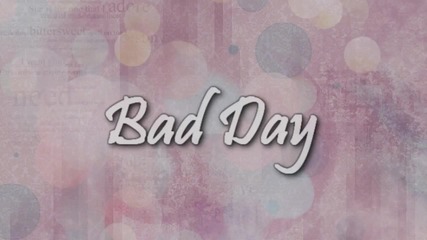 {} nalu {} ~ Bad Day ~