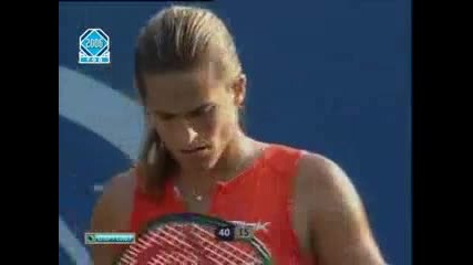 Maria Sharapova vs Amelie Mauresmo. Us Open 2006