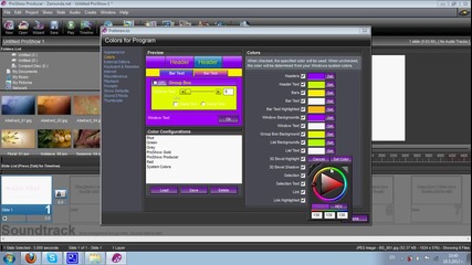 proshow producer tutorial 2 (как да си сменя цвета)