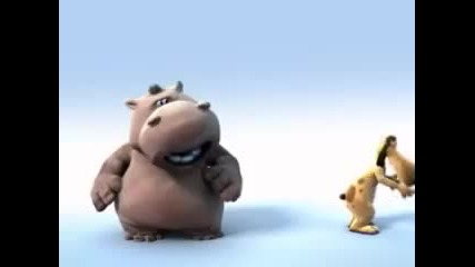Pixar - Hippo Singing 