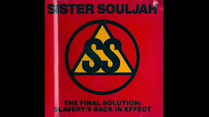 Sister Souljah - The Final Solution; Slavery's Back In Effect