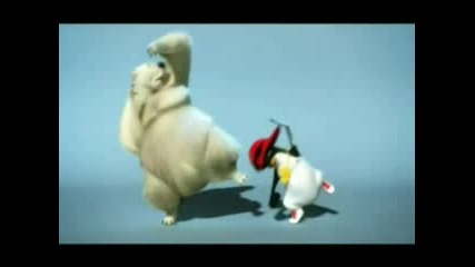 Анимация - Танцуваща Мечка Застрелва Пингвин