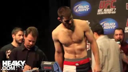Ufc 117 Silva vs Sonnen Weigh In Highlights 