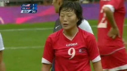 Женски футбол- Сащ- Северна Корея 1:0, Олимпийски игри Лондон 2012