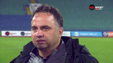 Митов: Ще си поговоря сериозно с футболистите
