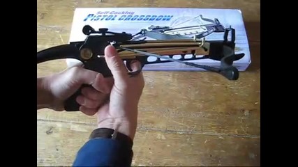 Review of my Cobra 80lb self cocking crossbow pistol