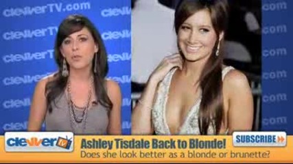 Ashley Tisdale става руса (високо качество) 
