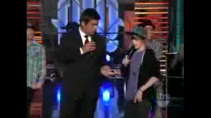 Justin Bieber - One Time - Lopez Tonight 11 - 17 - 2009