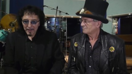 Tony Iommi Black Sabbath Ian Gillan Jon Lord Deep Purple Nicko Mcbrain In Studio