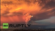 Вулканът Калбуко в Чили изригна изненадващо