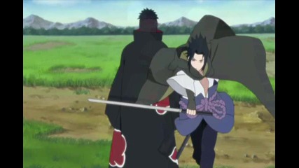 Sasuke Vs Deidara - papa roach - to be loved