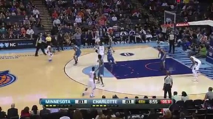 Nba Circle - Minnesota Timberwolves Vs Charlotte Bobcats Highlights 26 January 2013 nbacircle.com