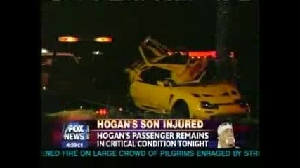Nick Hogan Car Crash