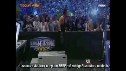 Wrestlemania 27 Triple H vs Undertaker No Holds Barred Part 2 5 (hq) 