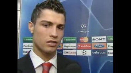 Cristiano Ronaldo Interview 02.04.08