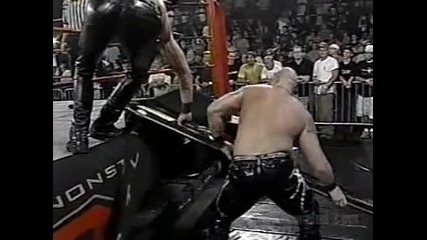 Shane Douglas, Brian Lee & Slash vs. Raven, C M Punk & Julio Dinero (23.07.2003)