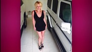 Britney Spears Shows Off Rock Hard Bikini Body in Skimpy Yellow Two Piece