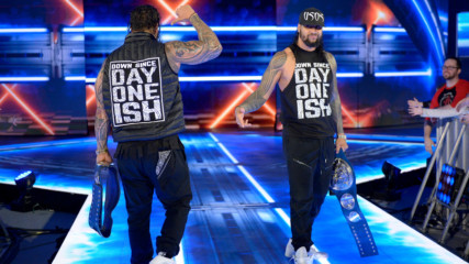The Usos claim they're the best tag team on SmackDown LIVE: Wal3ooha, 8 February, 2018