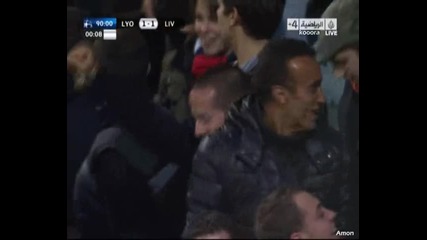 Lopez - Olympique Lyon 1 - 1 Liverpool Fc 