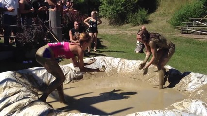 Mud Wrestling @ Muddy Mayhem 2012