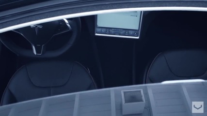 Един красив автомобил с джанти Vossen Tesla Model S