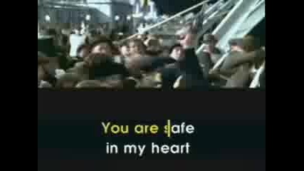 Celine Dion - My Heart Will Go 0n (lyrics)