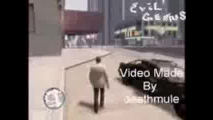 Gta Iv - Най - Якия Взрив На Полицейски Коли 