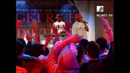 50 Cent - Hustlers Ambition Live @ Mtv Trl ( High Quality ) 