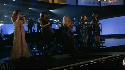 Grammy Awards 2011! Christina Aguilera, Jennifer Hudson, Florence Welch & Други - Aretha Franklin 